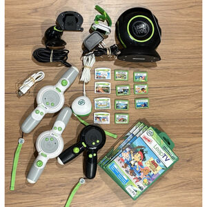 LeapFrog LeapTV Complete System Bundle – Camera, 3 Controllers, 11 Games + Watch